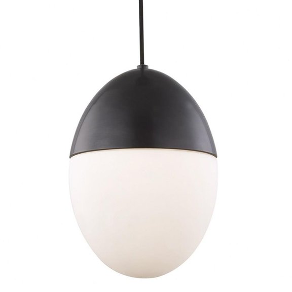 -One Light Large Pendant in Style-10 inches Wide By 15 inches High-Old Bronze Finish Bailey Street Home 735-Bel-2941725