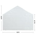 thumbnail image 5 of Abba Patio 10x20 ft Carport Sidewall Tarp Replacement, White - Top&Frame Not Included, 5 of 7