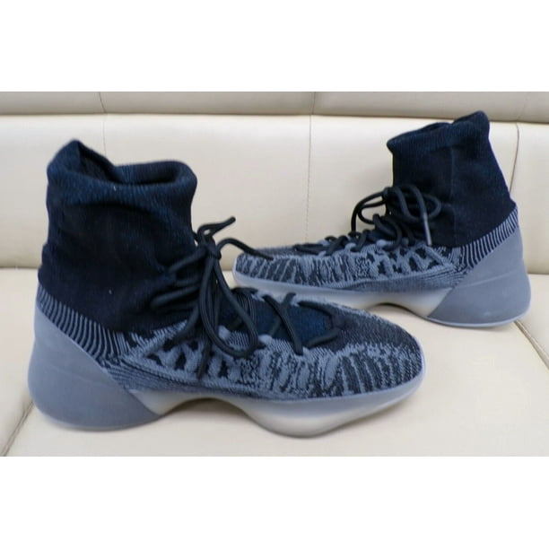 NEW~Adi-das Yeezy Knit Bsktbl Slip On Blue Sneakers Casual Shoes GV8294 Sz 8.5