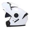 thumbnail image 1 of Casco para Moto VentDepot BLDShineWhite Talla L Abatible Blanco MXBSH-003, 1 of 1