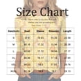 thumbnail image 4 of Womens Easter Tops Colored Eggs Print 3/4 Length Sleeve Tunic Tops Crewneck Dressy T Shirt Holiday Outfits Cute Trendy Tee, #01 Sky Blue, S, 4 of 6