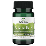 Swanson Full Spectrum Arjuna Bark (10:1) 40 mg 60 Capsules
