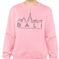 thumbnail image 2 of Skyline Bali Sweatshirt Unisex Small Pink, 2 of 5
