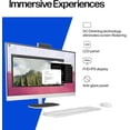 thumbnail image 4 of HP 27 Premium AIO Desktop Computer 27" FHD IPS Anti-glare Touchscreen (99% sRGB) AMD 8-core Ryzen AI 7 350 (Up to 50 NPU TOPS) 64GB DDR5 4TB SSD Wi-Fi6 FHD IR Privacy Camera Win11, 4 of 7
