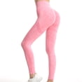 thumbnail image 4 of Jumpingount Pantalones elásticos de cintura alta para mujer Primavera Verano niñas gimnasio hasta los tobillos pantalones deportivos pantalones Type2 NO2, 4 of 6