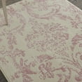 thumbnail image 6 of Nourison Jubilant Damask Ivory/Pink 3' x 5' Area Rug, (3x5), 6 of 8