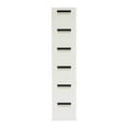 thumbnail image 5 of 6-Drawer Narrow Storage Cabinet with Wheels for Home and Office Organization, 5 of 15