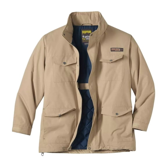 Atlas For Men Mens Multi Pocket Water Repellent Jacket