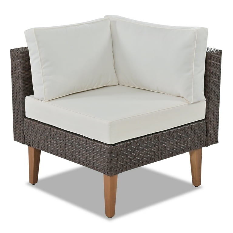 sofa set - exterior rattan set Bellagio sofa & armchair set with pillows -  Blender Market
