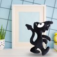 thumbnail image 2 of Juguete De Peluche De Perro Negro, Forma De Perro De Dibujos Animados, Cojín De Peluche, Decoraciones Para El Hogar, El Mejor Regalo Para El Día De San Valentín Inevent FN006167-00, 2 of 6