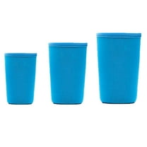 3-Pack Neoprene Beverage Sleeves, Heat-Resistant Insulating Cup Covers for 16-20oz Mugs