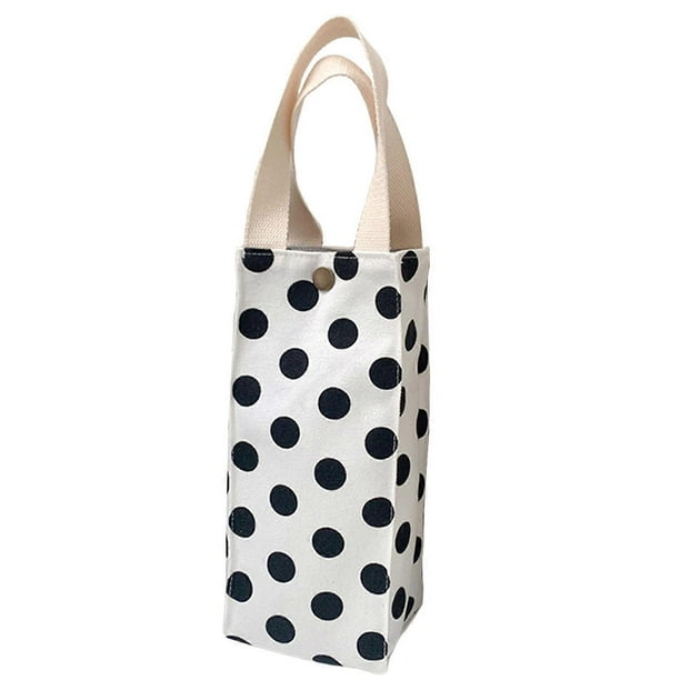 Water Bottle Storage Bags Tumbler Case Holder Canvas Thermos Cup Bag for Walking Hiking Picnic