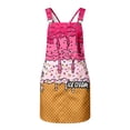 thumbnail image 3 of OSOLU Overall Dress For Girls Adjustable Straps Ice Cream Printed Loose Fit Suspender Dress With Pockets Kids Girl Summer Clothes 4-13Y, 3 of 7