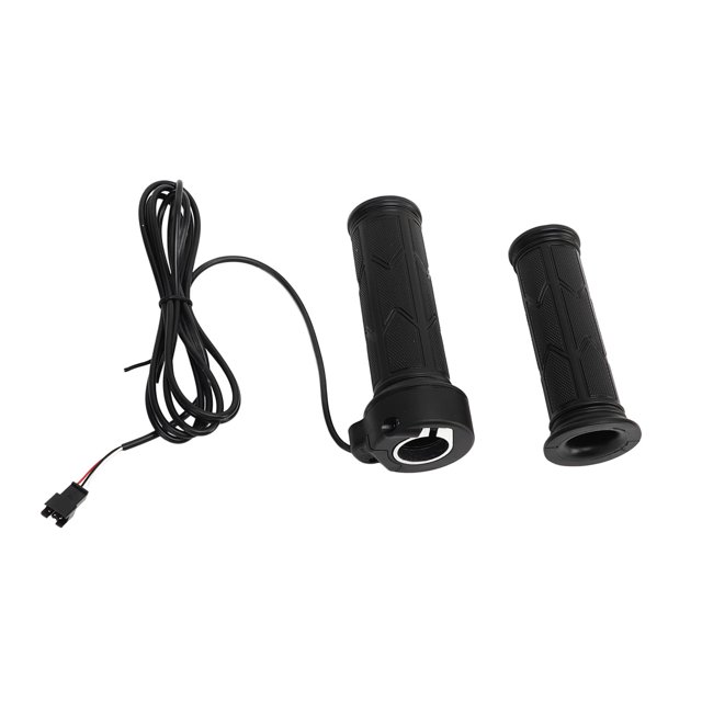 1 par de accesorios de modificación de energía de batería de litio para bicicleta eléctrica con mango de bicicleta