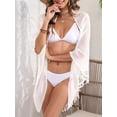 thumbnail image 4 of Pareos de Playa Bohemios para Mujer, Pareos de Transparente para Bikini, Faldas para Trajes de Baño. Talla Única, 4 of 10
