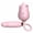 Pink, variant on Rose Licking Tongue Clit & Nipple Tickler with Thrusting Dildo Stimulator Sex Toy in Green
