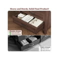 thumbnail image 5 of Huisuilinss 5 Drawer Dresser For Bedroom,Farmhouse Tall Dresser,Vertical Chest Of Drawers With Storage,Wood Storage Dresser For Living Room Bedroom Entryway, 5 of 7