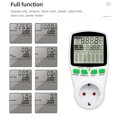 Digital Power Meter Socket EU US UK Plug LCD Voltage Wattmeter Kwh ...
