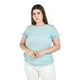 thumbnail image 1 of Blusa manga doble olan Roman Fashion Tallas Extras 013 Azul claro 38, 1 of 6