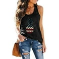 thumbnail image 2 of Dyegold 4th Of July Tank Tops For Women Summer Sleeveless American Flag Shirt Loose Casual Patriotic Graphic Tee Tops Tshirt, 2 of 4