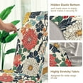 thumbnail image 5 of Yayeee 2 Pack Dining Chair Covers Stretch Parson Chairs Slipcovers Seat Protector, Red Flowers Pattern, 5 of 6
