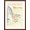 Brown Frame, variant on Art.com Map of Bordeaux Region of France Art Print, 12" x 18"