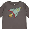 thumbnail image 4 of Inktastic Rocket Boys or Girls Long Sleeve Toddler T-Shirt, 4 of 5