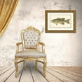 thumbnail image 3 of Denton 24x16 Gold Ornate Wood Framed with Double Matting Museum Art Print Titled - Small-mouthed Black Bass, 3 of 4