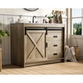 thumbnail image 3 of Elegant Kitchen and Bath Austin 42 inch Single Bathroom Vanity in Natural Oak, 3 of 10