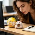 thumbnail image 5 of Hamster Collectible Figure Toy, Lucky Fortune Theme Blind Capsule, 1 Random Piece PVC Figurine, Desktop Decoration Ornament for Collectors and Kids Hobby, 5 of 6