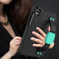 thumbnail image 6 of Dteck Case for Samsung Galaxy Tab A7 Lite 8.7 inch 2021 Model SM-T220 T225, Heavy Duty Shockproof Kickstand Case with Removable Shoulder Strap/Flexible Handle Strap,Black/Mint, 6 of 7