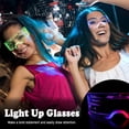 thumbnail image 4 of Gafas Futuristas con Luz LED Oybete para Fiesta, 4 of 6