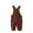 Coffee, variant on Krdevn Boys Corduroy Romper Jumpsuit Winter Lined Overalls Baby Casual Outfit Warm Soft Playwear for Toddlers,Kids Clothing,6-12 Months