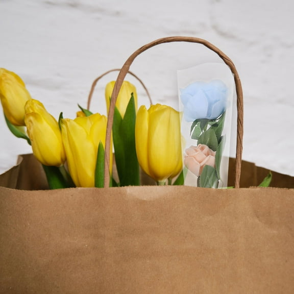 GETAJGHSD Cellophane Bags for Favors 50Pcs Large 17.68X13.76 In Transparent