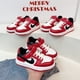 thumbnail image 2 of Zapatos de tablero de color rojo populares para principios de primavera, zapatillas de deporte para niños y niñas, zapatos de baile callejero informales, 2 of 6