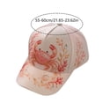 thumbnail image 2 of Ethnic Sea Turtle Printed Baseball Cap Curved Brim Summer Sun Protection Hat Light Breathable Outdoor Casual Fashion Sun Hat, 2 of 3