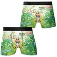 thumbnail image 3 of Cavalier King Charles Spaniel Hello Spring Time Flower Floral Nature All Over Print Boxer Briefs Underwear for Men Dad Dog Lover Gifts - 02031, 3 of 6