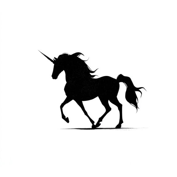 Unicorn Vinyl Decal Sticker for Cars & Trucks - Geometric Low Poly & Silhouette Designs - Waterproof, UV Resistant, Opaque Die-Cut Graphic for Bumpers, Glass, Tumblers - Long Lasting Outdoor Decor