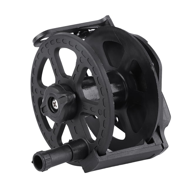 CARRETE DE ALAMBRE DE PESCA, Plegable, perilla Ajustable Parquilver Sedal de Caballo de 1,8 mm, base tulo dividida para un fácil desmonteje