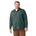 thumbnail image 5 of Dickies Men's Long Sleeve Work Shirt, Lincoln Green, 2XLT, 5 of 5