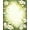 Ivory, Pattern 5, variant on Flatwoven High Traffic Area Rug, Elegant Floral Ring Rug with Repeated Bloom Clusters and Radiating Vine Elements, Non Slip, Stain Resistant, Washable Area Rugs for Living Room, Bedroom(Green, 6X9)