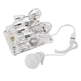 thumbnail image 1 of 4 Cylinder Stirling Engine Kit with LED Light DIY Educational Physics Model for Students and Science Projects, 1 of 7