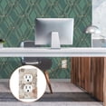 thumbnail image 6 of Yayeee Blank Wall Plate Cover 1-Gang 4.5"x2.7" Home Unused Decorative Outlet, Lace and Floral, 6 of 7