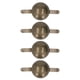 thumbnail image 5 of Tachuelas para madera, 200 piezas de tachuelas decorativas de metal, adornos decorativos de tachuelas de metal, características mejoradas, 5 of 12