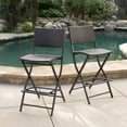 thumbnail image 3 of CoSoTower Rattan Bar Stool, 3 of 9