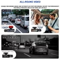 thumbnail image 3 of Cámara dual Dash Cam YOVDA 1080P para coches con visión nocturna, 3 of 8
