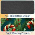 thumbnail image 4 of Christmas Crutches Square Desk Mat, 8.3x9.8 Inch, Non-Slip Rubber Bottom, Printed, Suitable for Office and Gaming - Gaming Mousepad and Mouse Pad, 4 of 6