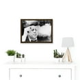 thumbnail image 2 of Photo JFK John F Kennedy Smoking Cigar US President Picture A4 Artwork Framed Wall Art Print, 2 of 4