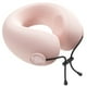 thumbnail image 1 of Almohada cervical de viaje Urnexttour, espuma viscoelástica con fundas de almohada, color rosa, 1 of 6