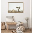 thumbnail image 5 of Kate and Laurel Sylvie Joshua Tree Landscape Framed Canvas Wall Art by Saint and Sailor Studios, 23x33 Natural, Modern Desert Tree Landscape Art for Wall, 5 of 6